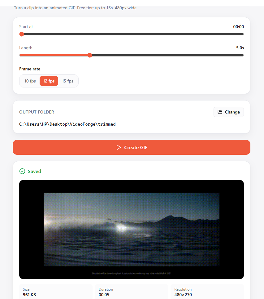 Video Forge screenshot 5