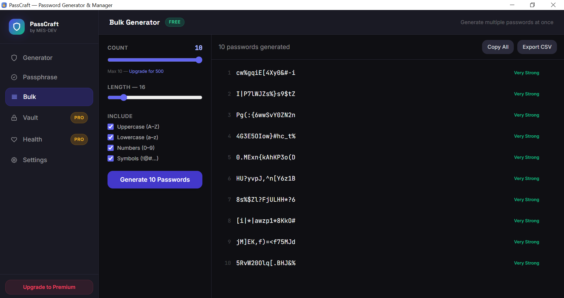 PassCraft screenshot 2